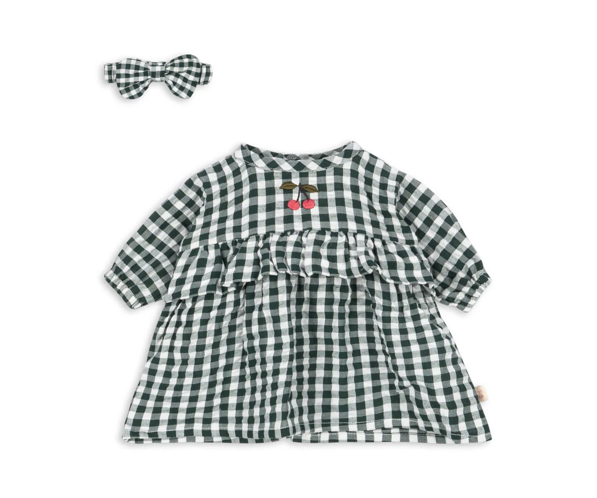 Vestido para Mueca Green Check