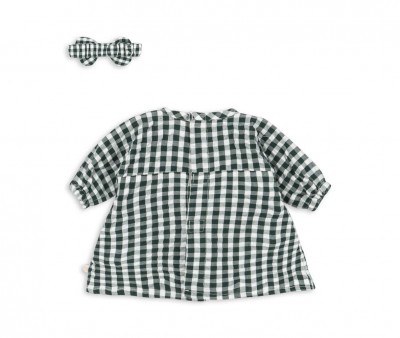 Vestido para Mueca Green Check