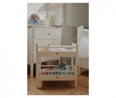 Ropa de Cama para Muecas Green Check
