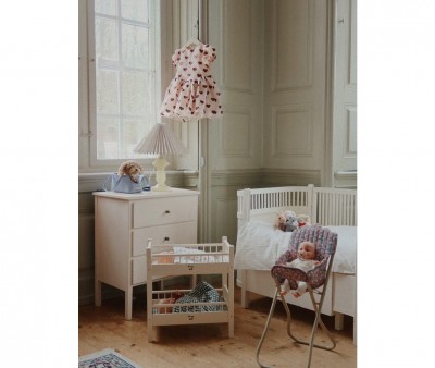 Ropa de Cama para Muecas Green Check