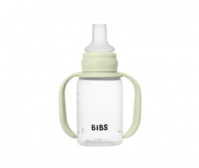 Biberon BIBS Sippy Plastica con Manici Silicone Sage 150ml