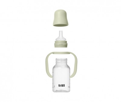 Biberon BIBS Sippy Plastica con Manici Silicone Sage 150ml