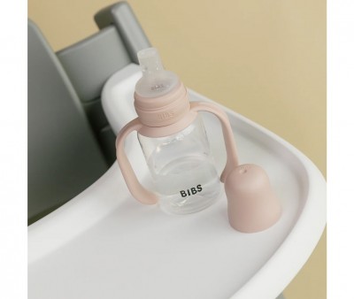 Biberon BIBS Sippy Plastica con Manici Silicone Blush 150ml