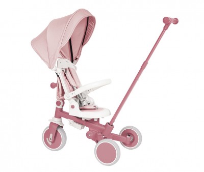 Triciclo Multifunzione Evol Rosa