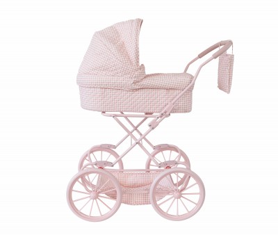 Carrozzina Bambole Vichy Personalizzabile