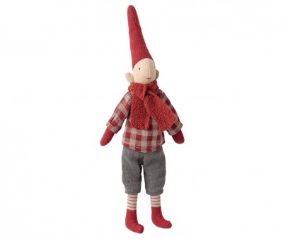 Winter Friends Elfo Pixy Boy T1 Camicia a Quadri