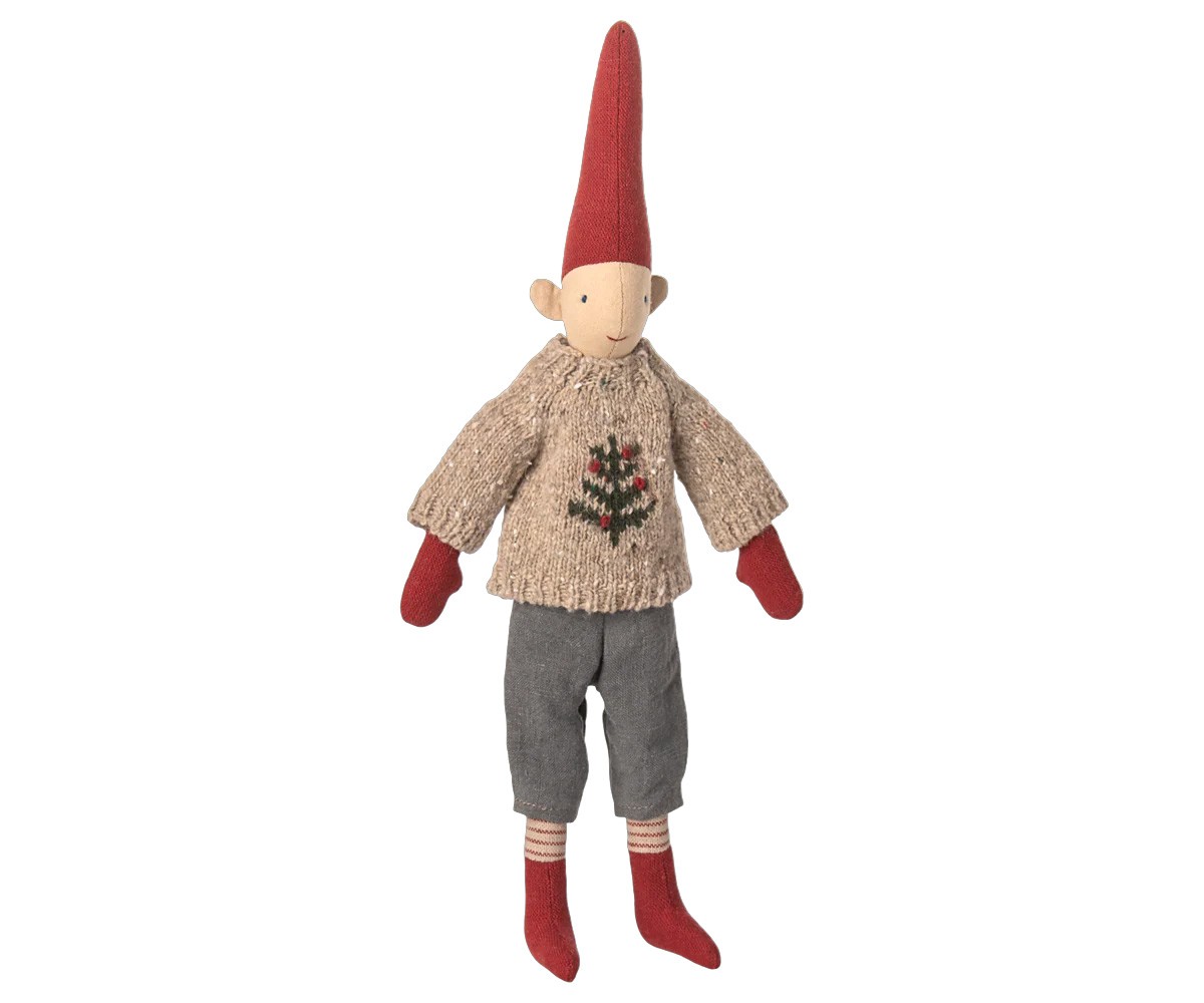 Winter Friends Elfo Pixy Boy T2 Maglione Natalizio
