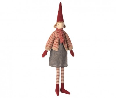 Winter Friends Elfo Pixy Girl T4 Gonna e Cardigan