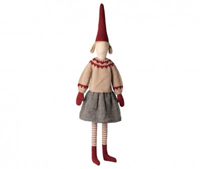 Winter Friends Elfo Pixy Girl T6 Gonna e Maglione
