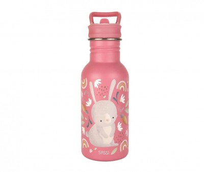 Botella Acero Conejo 500ml
