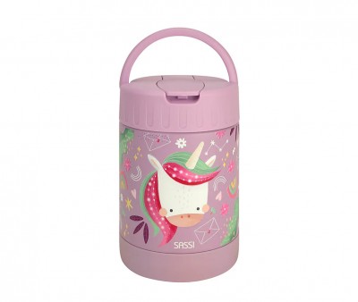 Termo Slidos 350ml Unicornio
