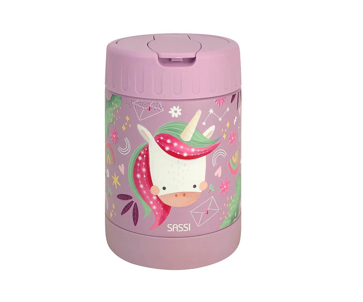 Termo Slidos 350ml Unicornio
