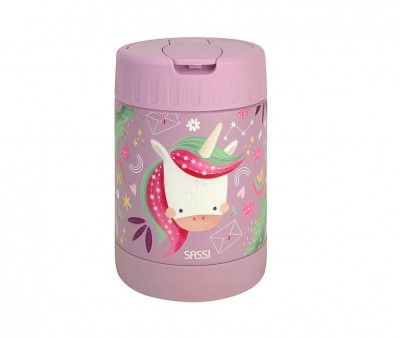 Termo Slidos 350ml Unicornio