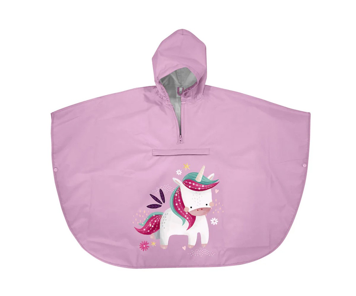 Poncho Impermeable Unicornio
