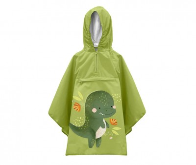 Poncho Impermeable Dinosaurio