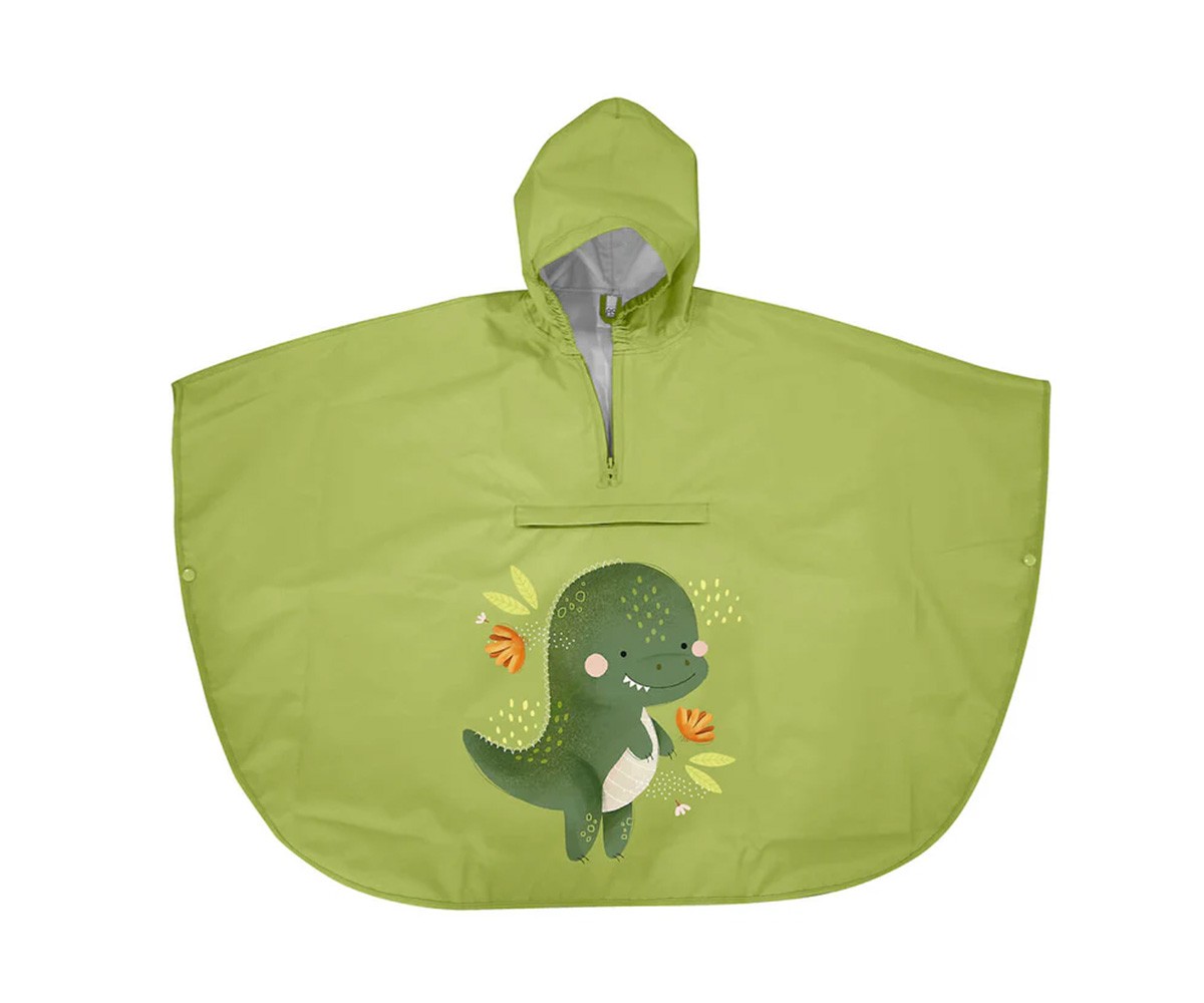 Poncho Impermeable Dinosaurio