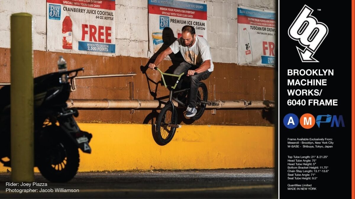 AMPM 6040 x BROOKLYN MACHINE WORKS FRAME PROMO | DIG BMX