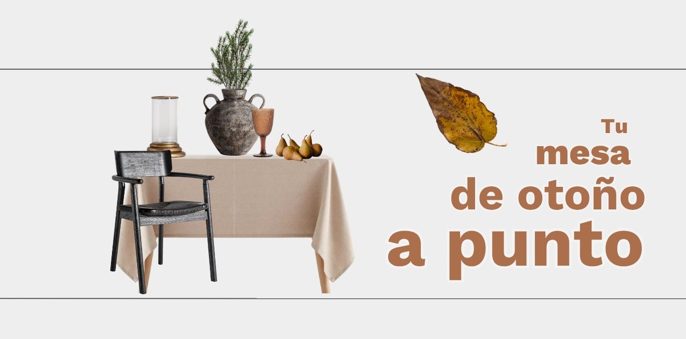 Tu mesa de otoño a punto