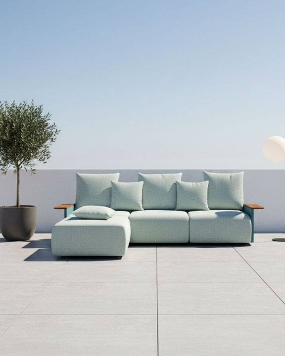 SOFÁ CON CHAISE LONGUE (MY YOUR)