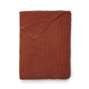 Plaid KARIKAL Terracota