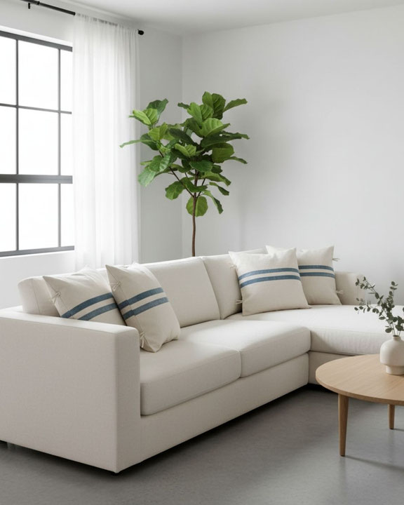 COJÍN DE RAYAS "ZIZA"  - KAVE HOME