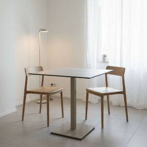 MESA DE  ALUMINIO Y DM