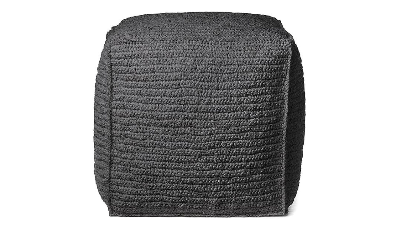 Pouf ALGA Square Black