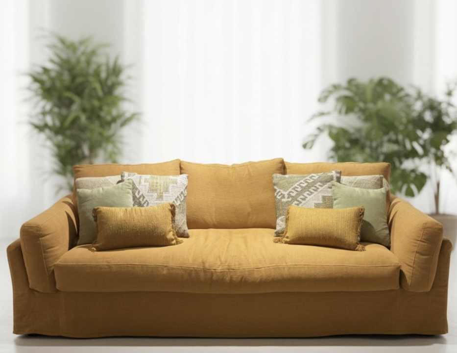 SOFÁ DESENFUNDABLE. -GRASSOLER