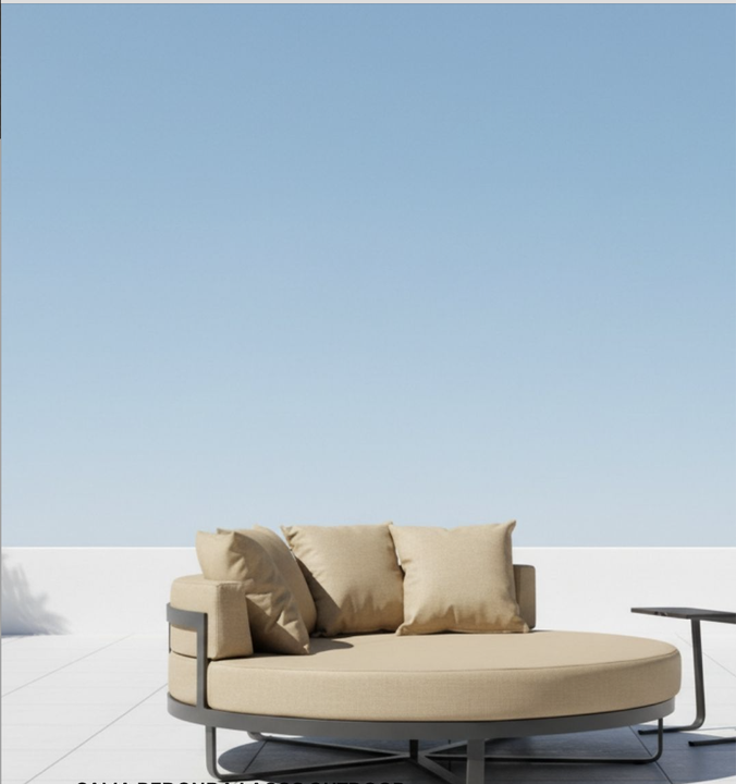 CAMA REDONDA "LAGOS" -ARKIMUEBLE