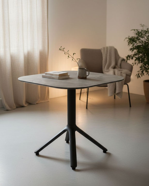 MESA DE ALUMINIO Y DM