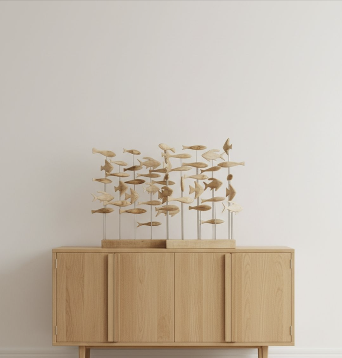 DECORACIÓN BANCO DE PECES