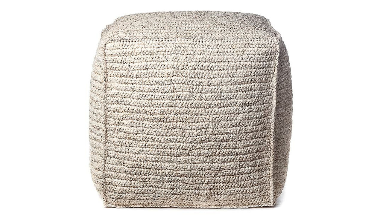 Pouf ALGA Square Nat