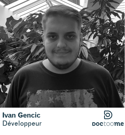 Ivan Gencic développeur Doctoome