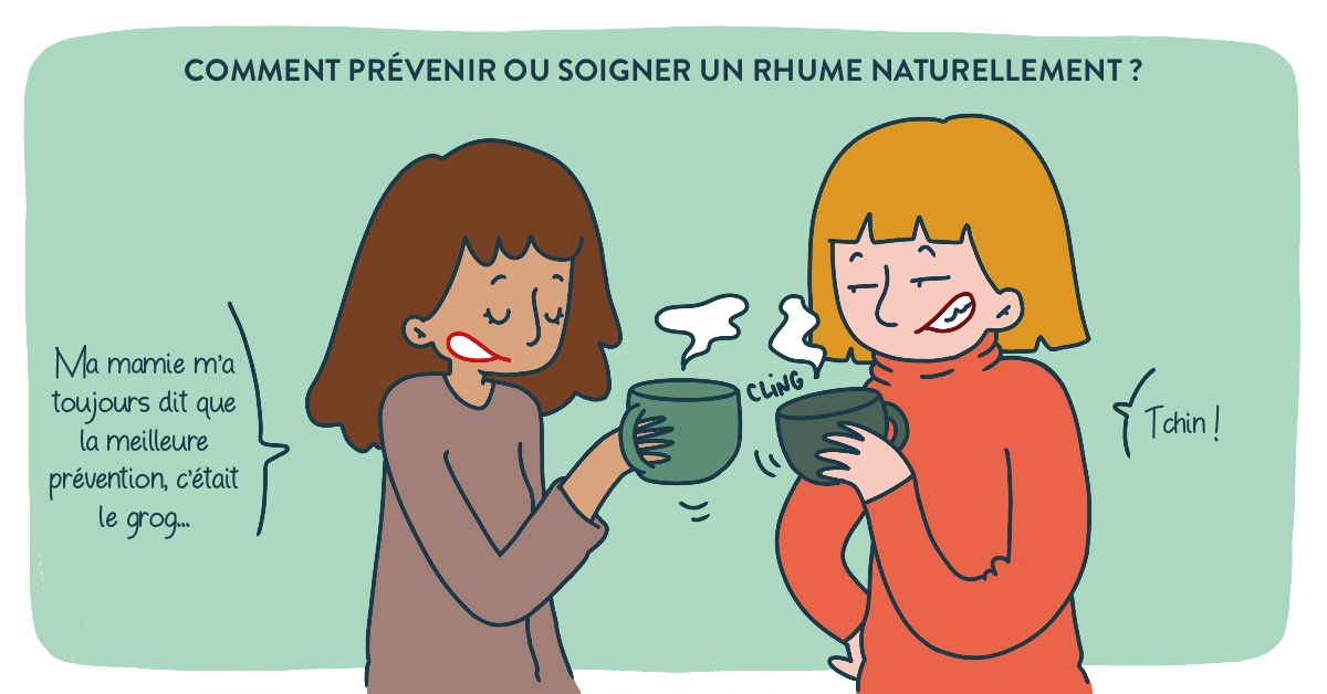 Prévenir et soigner un rhume naturellement !