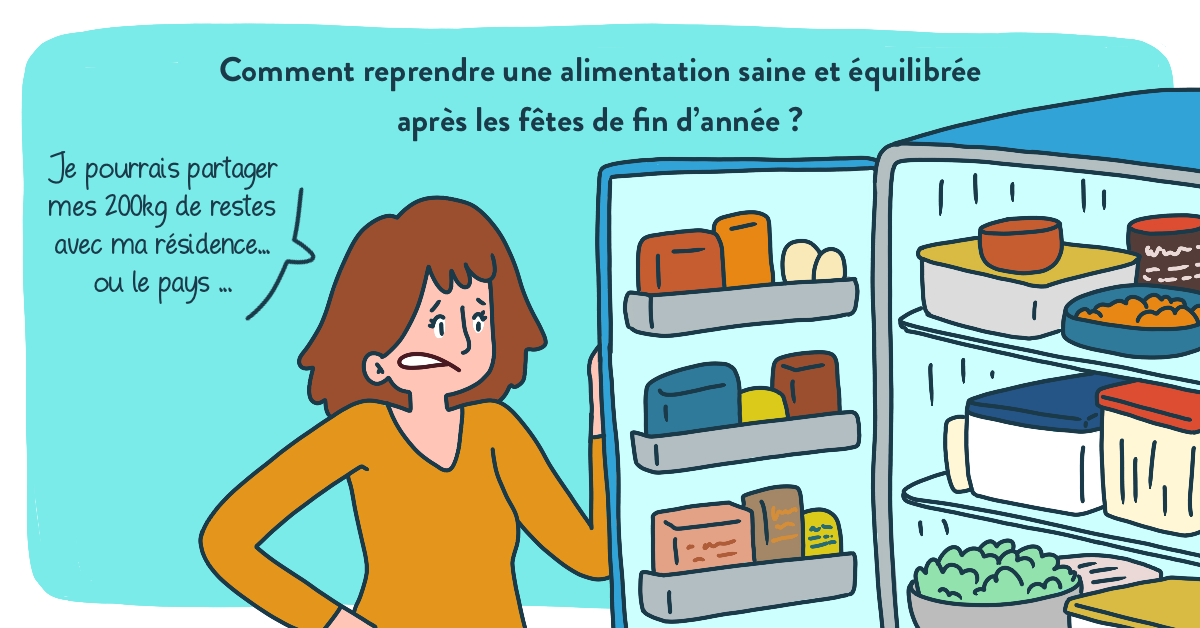 Blog Doctoome | Comment reprendre une alimentation saine après les fêtes ?