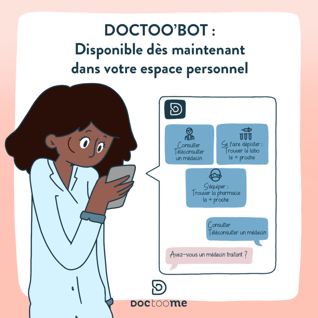 Doctoobot : votre aide personnel post covid-19