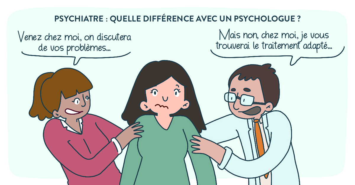 Psychiatre ou Psychologue quel spécialiste consulter