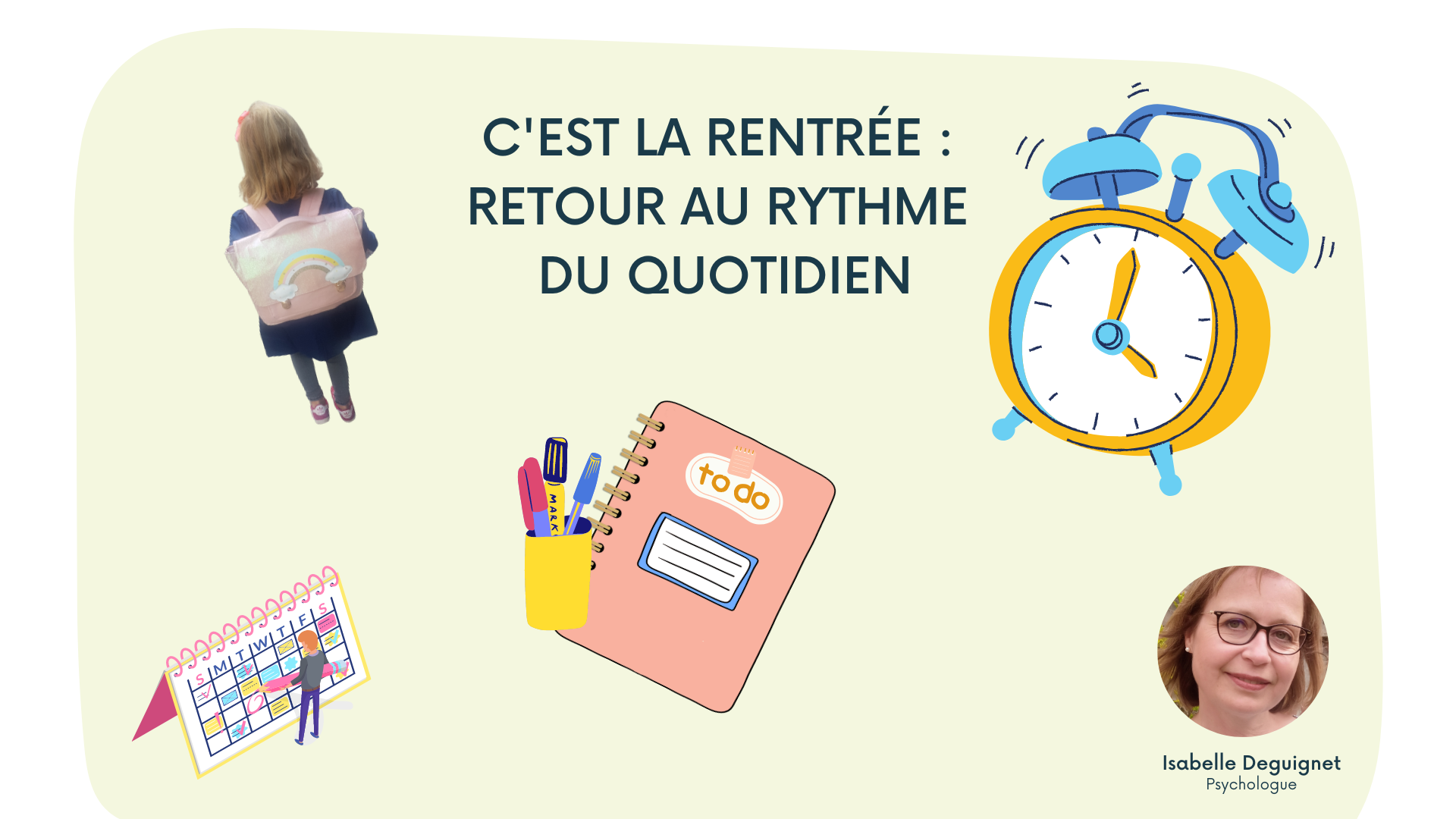 C&rsquo;est la rentrée : retour au rythme du quotidien