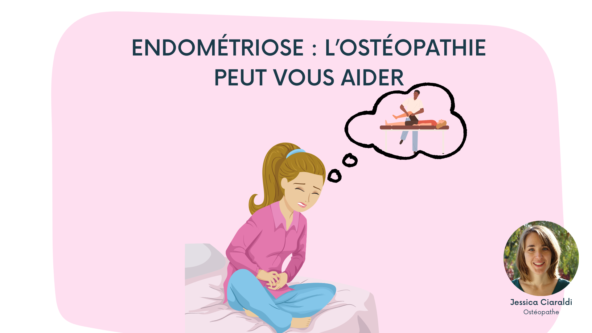 Endométriose : l’ostéopathie peut vous aider