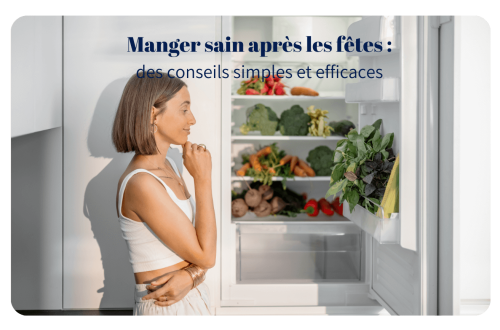 Chaque début d’année c’est le même constat, on se sent un peu serré dans son jean. Signe qu’il faut oublier les repas de fête et reprendre une alimentation saine et équilibrée. Mais comment s’y prendre ? Découvrez tous nos conseils et les fausses bonnes idées !