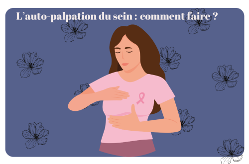 l'auto-palpation du sein