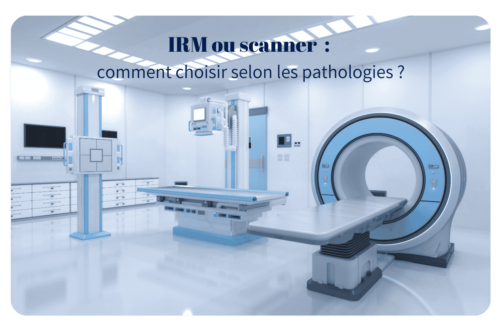 L’imagerie médicale est essentielle pour confirmer un diagnostic. L’IRM (imagerie par résonance magnétique) et le scanner (ou tomodensitométrie) sont les plus prescrits, mais leur usage varie selon le contexte clinique.
