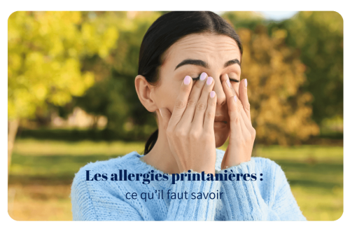 Avec l'arrivée du printemps, les allergies saisonnières refont surface, provoquant nez qui coule, yeux qui pleurent, et bien d'autres désagréments. Découvrez tout ce qu'il faut savoir sur les allergies printanières, leurs symptômes, traitements et conseils pour limiter votre exposition.