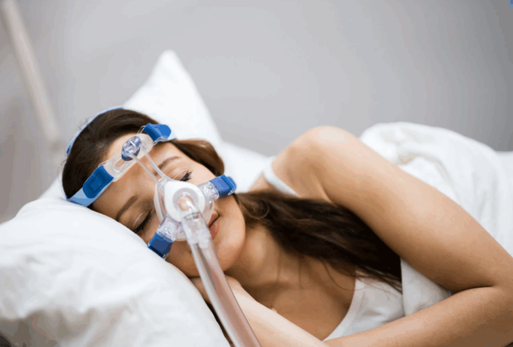 personne souffrant d'apnée du sommeil