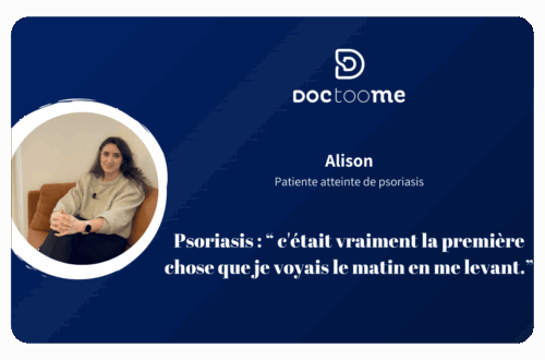 Je m'appelle Alison, j’ai 31 ans. Je vis avec le psoriasis depuis une vingtaine d’années. Cela fait partie de ma vie, mais ne me définit pas entièrement. Je suis passionnée de tennis de table, de tir à l’arc, et de voyages. J’ai vécu au Mexique (mon pays coup de cœur), en Inde, en Espagne. J’adore également le monde du vin, je découvre régulièrement des domaines viticoles en France.