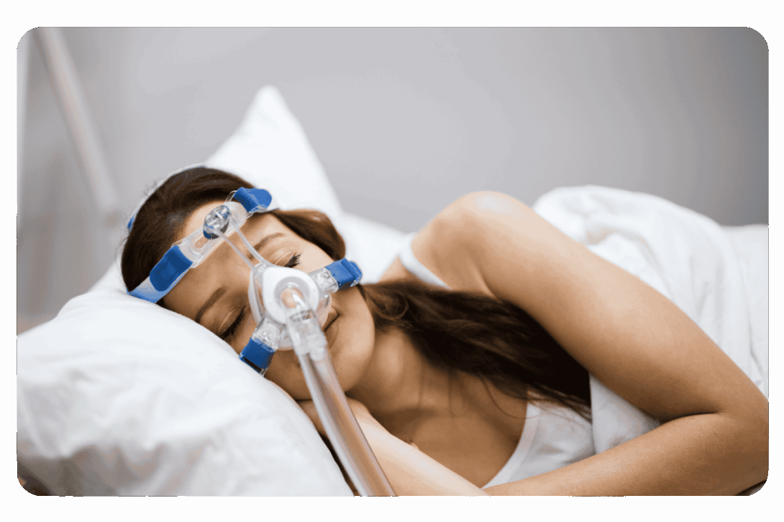 apnée du sommeil avec appareil respiratoire