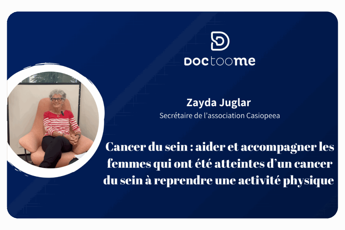 Je suis Zaïda Juglar, secrétaire de l'association Cassiopea - le sport pour vaincre, que j'ai intégrée en 2019.