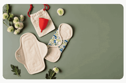 serviettes écologiques pour règles abondantes