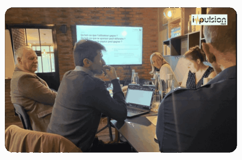 Amélie Litrowski à une masterclass lors du programme d'accélération Impulsion