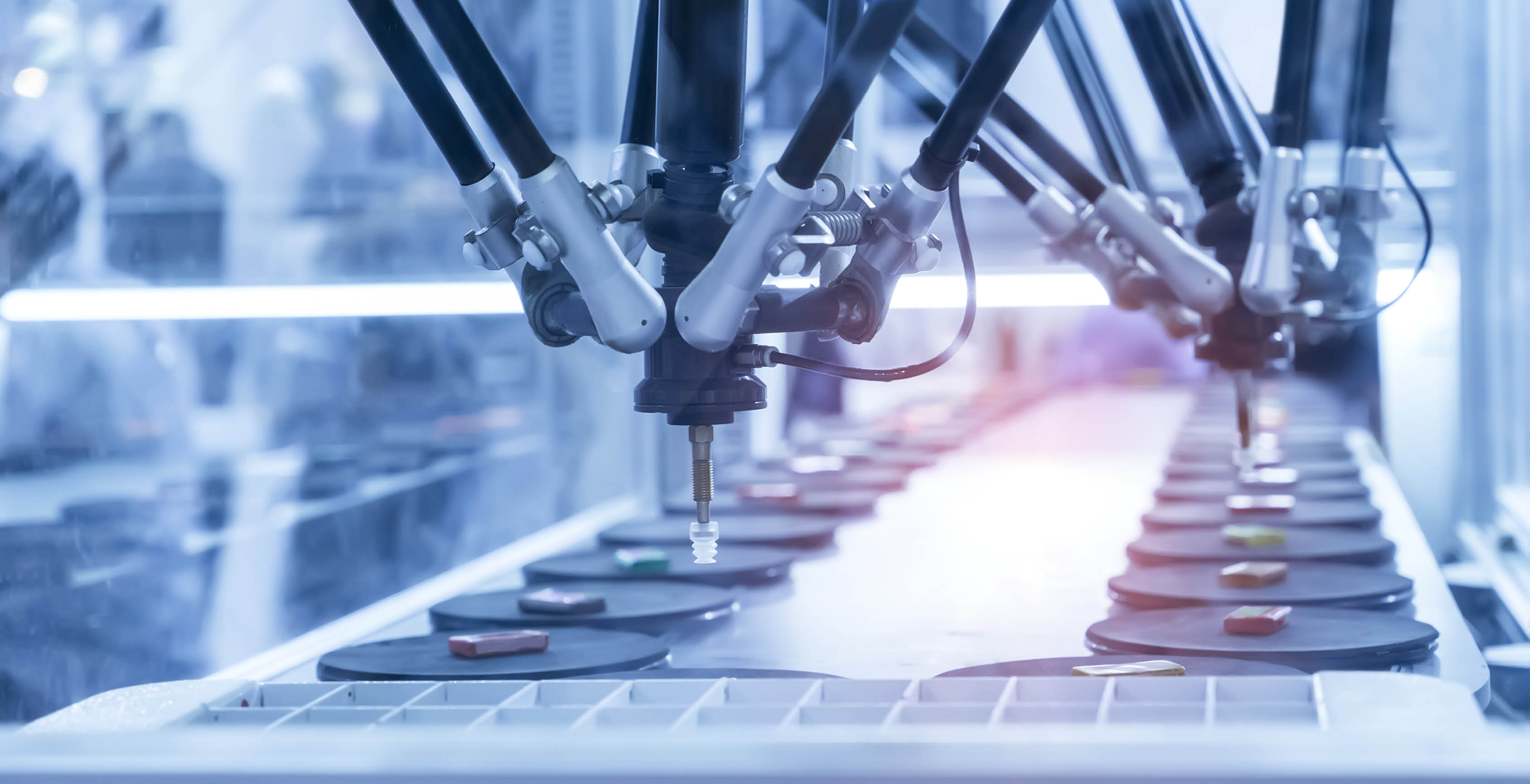 robotic pneumatic piston sucker unit on industrial machine,automation compressed air factory production